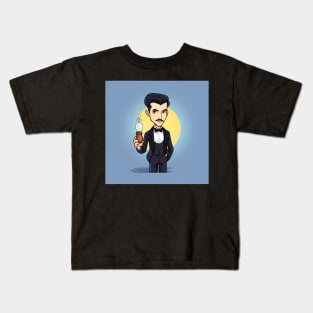 Nikola Tesla Kids T-Shirt